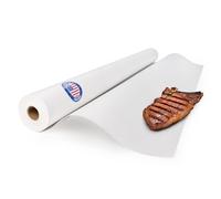 IDL Packaging Rollo de papel de carnicero blanco natural de 36 pulgadas x 180 pies, papel de regalo kraft resistente a la humedad para cocinar o embalar, envoltura de barbacoa sin encerar para carne y