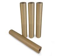 IDL Packaging Rollo de papel de estraza marrón de 24 pulgadas x 180 pies (2,160 pulgadas), 30 libras (paquete de 2), de calidad, para embalar, mudanza, envíos, manualidades, natural, 100% reciclable