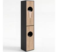 IDMarket - Armario de lavandería, columna de baño Wallis