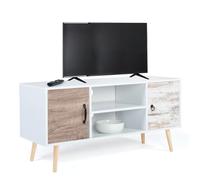 IDMarket Bahia - Mueble para TV (113 cm, 2 puertas)