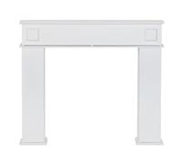 IDMarket - Consola decorativa para manto de chimenea con almacenamiento