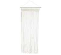 IDMarket - Cortina de 90 x 200 cm de macramé bohemio