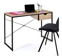 IDMarket - Escritorio con 1 cajón lateral Detroit Design Industrial