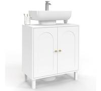 IDMarket - Mueble bajo lavabo Arsene Bad Design arco de madera blanco