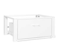 IDMarket - Soporte para lavadora de 63 x 54 cm, soporte elevador de metal con cajón