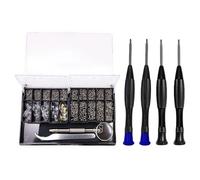 IDNVFY 1 Reparador De Vasos De Caja Y Destornillador De 2 Partes, Juego De Reparación Portátil, Destornillador Multifunción, Herramienta De Reparación De Vasos.