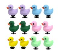 IDNVFY 12 Piezas De Hebillas De Zapatos Con Agujeros De Pato Amarillo, Hebillas De Decoración De Animales De Bricolaje, Hebillas De Decoración De Sandalias Lindas.