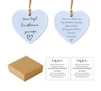 IDNVFY 2 Piezas De Remolques Acrílicos, Caja De Regalo De 1 Pieza, 2 Piezas De Tarjetas De Felicitación, Decoraciones Automáticas, Decoraciones Coles De Regalos.