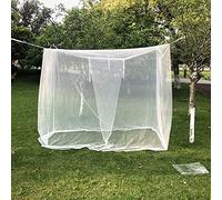 IDOBLO Tienda Repelente De Insectos para Exteriores, Mosquitera para Acampar, Mosquitera para Interiores, 4 Postes De Esquina, Dosel, Cortina, Cama, Cama Colgante,200x100x200cm