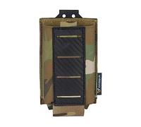 IDOGEAR mag Pouch 5.56 molle Cargador de Rifle de Bolsa de Cargador con Placa PP de patrón de Fibra de Carbono para M4 M14 M16 AR15 (Multi-Camo)