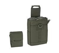 IDOGEAR Molle Bolsa de Descarga Bolsas Tácticas Bolsas Magnéticas Enrollables con Cordón Plegables de Batalla Chaleco Mochila Portadora de Placas Utilidad Bolsa (Ranger Green)