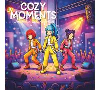 Idol Life Cozy Moments: Dreams Practice And Friendship Relaxing Bold Line Coloring Book (Cozy Moments: Simple Bold Lined)