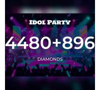 Idol Party - 4480 + 896 extra diamonds Direct Top-Up - GLOBAL