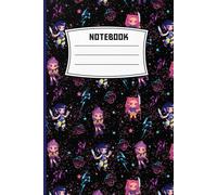 Idol Universe Composition Notebook: Funny K-Pop Inspired Journal for Teens, Students, Fans, and Study Notes, Aesthetic School Supplies For Biology Students and Teachers
