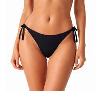 idolika - Bragas Bikini - Bikini Braga brasileña - Bikini Parte de Abajo - Anudado en la Cadera (FR/ES, Números, 40, Regular, Regular, Negro)