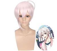 Idolish7 Kujo Tenn Pelucas Anime Disfraz Fiesta Pelo Sintético Resistente Al Calor Rosa Claro Cosplay Peluca + Gorro De Peluca Gratis Pl-615
