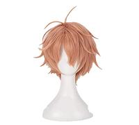 IDOLiSH7 Mitsuki Izumi Cosplay Wigs Short Orange Heat Resistant Synthetic Hair Wig + Wig Cap
