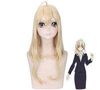 IDOLiSH7 Pelucas de Tsumugi Takanashi Pelo sintético resistente al calor Disfraz de Anime Cosplay Peluca + Track No. + Peluca Cap PL-556