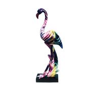 IDORTYBB Graffiti Flamenco Estatua Escultura Animal Arte Estatuilla Decoraciσn del Hogar Decoraciσn para Sala Dormitorio Libro Estante TV Bar Gab