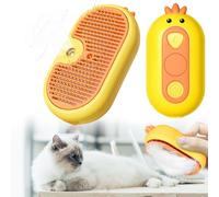 Idota Cepillo para gatos 3 en 1 con vapor para gatos y perros, cepillo para gatos y perros, cepillo de vapor con spray Steamy Cat Brush autolimpiante para el cuidado de mascotas