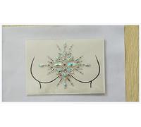 IDOTSEZU Pegatinas Sombras de Ojos Pegatina Tatuaje Temporal Cara Cofre Joyas Cristal Gemas Festival Partido Pegatinas Pegatinas Sombra de Ojos Pegatina(2)