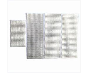 IDOTSEZU Pegatinas Sombras de Ojos Tatuajes Pegatina 3D Pearl Face Jewels Eyeshadow Rhinestones Auto Adhesivo Cara Cuerpo Ciudad Diamante Nail Pegatinas Decoración Sombra de Ojos Pegatina(6mm 504pcs)