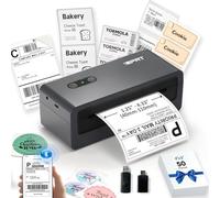 iDPRT Impresora térmica de etiquetas de envío Bluetooth, 4 x 6 pulgadas, inalámbrica, de alta velocidad para pequeñas empresas, compatible con Android, iPhone, Windows y Mac para Amazon, Ebay, Shopify