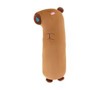 idqwsswt Almohadas largas de carpincho abrazables, adorable juguete de peluche, cojín largo, tiempo de siesta y juego para garantizar buenas noches de sueño.