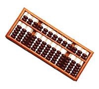 idqwsswt Calculadora de ábaco de para Madera de 13 dígitos, Exquisita Mano de Obra, Estilo Vintage, para Adultos y niños, Herramienta de Aprendizaje de