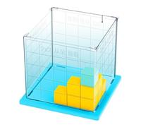idqwsswt Cuadrícula de posicionamiento cúbico para niños, Herramienta dinámica de Aprendizaje para observar Objetos, Que Ayuda a los Estudiantes a