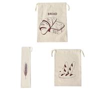 idqwsswt Dile adiós al pan duro Bolsas de almacenamiento de pan gran capacidad Gran capacidad para una fácil colocación fresco