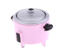 idqwsswt Elegantes Muebles de Cocina para casa de muñecas. La Olla arrocera para casa de muñecas da Vida a Historias imaginativas. Accesorios de Cocina.