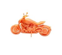 idqwsswt Figuras de Personas en Miniatura para dioramas, Junto con Modelos de Motocicletas a Escala 1/64 para exhibiciones escénicas mejoradas, Modelos de, Estilo D