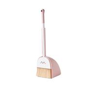 idqwsswt Juego de rol de tareas domésticas para niños, Mini Escoba y recogedor, Actividades educativas y Divertidas, Juego de Limpieza para niños, casita de, Conejo, 15.8 x 14 x 51 cm