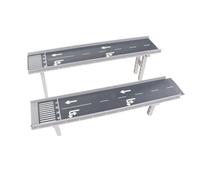 idqwsswt Modelos de simulación de fundición a presión a Escala Mini: la Mejor opción para Crear estructuras únicas Escala 1/150, Puente Realista, diseño