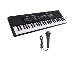 idqwsswt Piano electrónico Digital de 61 Teclas. Un Instrumento Musical Encantador Que Mejora la diversión Musical en Familia. Desarrolla el Sentido del .