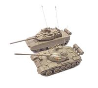 idqwsswt Tanque Ligero de Juguete, Regalo de colección Que inspira a jóvenes Mentes. Fácil de ensamblar, Garantiza Durabilidad. No Requiere Pegamento. Es, Amarillo