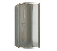 Idralite Box Mampara de Ducha Semicircular 90x90 H185 Impreso C 6mm Mod. Alabama