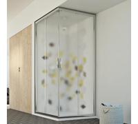 Idralite Mampara de Ducha 70x120 CM H198 Vidrio Impreso C Mod. Evolution