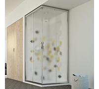 Idralite Mampara de Ducha 75x75 CM H198 Vidrio Impreso C Mod. Evolution