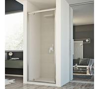 Idralite Puerta de Ducha 100 CM H198 Vidrio Impreso C Mod. Cristal 1 Hoja