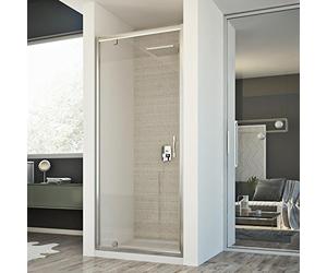Idralite Puerta de Ducha 80 CM H198 Vidrio Transparente Mod. Cristal 1 Hoja