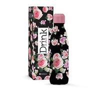 I-Drink Botella Térmica Doble Pared 350/500/750/1.000 ML, Decorada (500 ML, Roses)