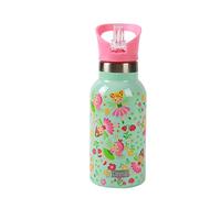 IDRINK® - Botella térmica revolucionaria, 2 paredes, botella de acero inoxidable capacidad 350 ml KIDS (FAIRY)