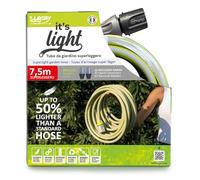 Idroeasy 7,5 Metros - Manguera Jardín de Riego Anti Torsión, Canal de Riego de Jardín de Agua Anti Nudo