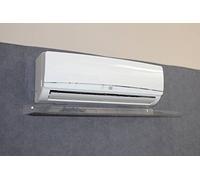 Idrotop Deflectores de viento para aire acondicionado dividido, transparente, diseño nuevo modelo, dimensiones del deflector: 900 x 300 x 30 cm
