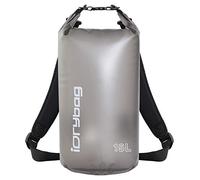 IDRYBAG Bolsa Seca Transparente Impermeable 2L/5L/10L/15L/20L, Bolsa Pequeña Impermeable para Kayak, Saco Seco Impermeable para Camping y Viajes