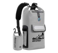IDRYBAG Mochila Seca Impermeable Flotante 20L/30L/40L, Mochilas Secas Impermeables para Hombres, Saco Seco Impermeable para Kayak
