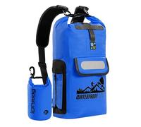 IDRYBAG Mochila Seca Impermeable Flotante 20L/30L/40L, Mochilas Secas Impermeables para Hombres, Saco Seco Impermeable para Kayak