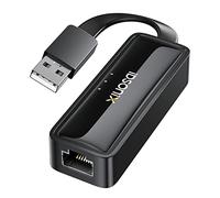 iDsonix USB Ethernet Adapter, USB 2.0 to 10/100 LAN Network Adapter RJ45 Gigabit Ethernet Converter Compatible with Nintendo Switch, MacBook, iMac, Surface Pro, Laptop, PC with Windows/Mac OS/Linux